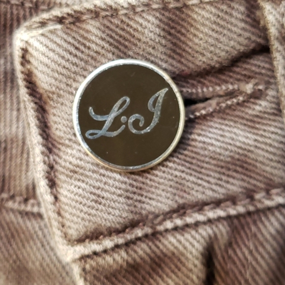 Liu Jo  Brown Denim embellished jeans 26 - Picture 6 of 13